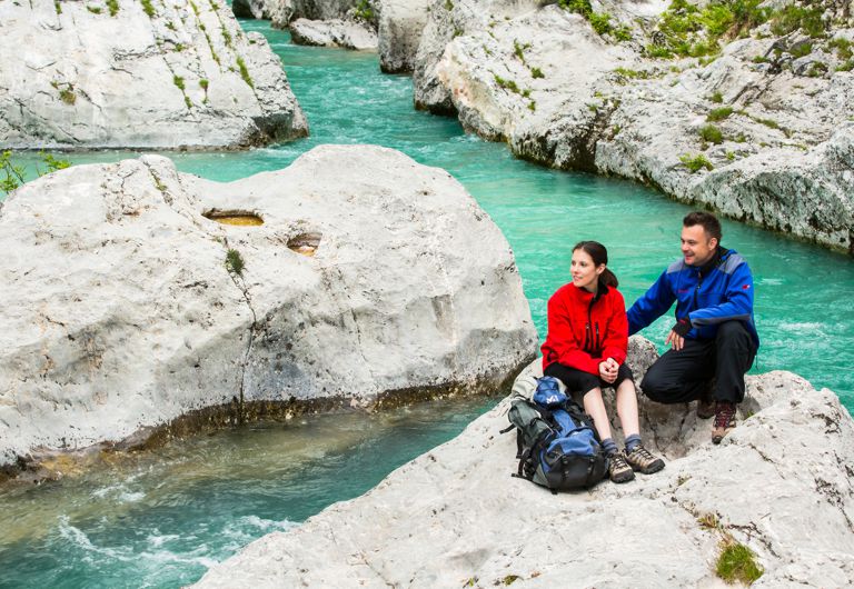 Juliana Trail - Soča river, Photo Domen Grgl