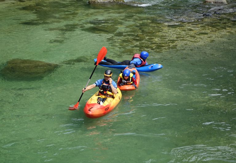 Vodne aktivnosti na reki Savinji - bellyak, Water activities in the Savinja, bellyak