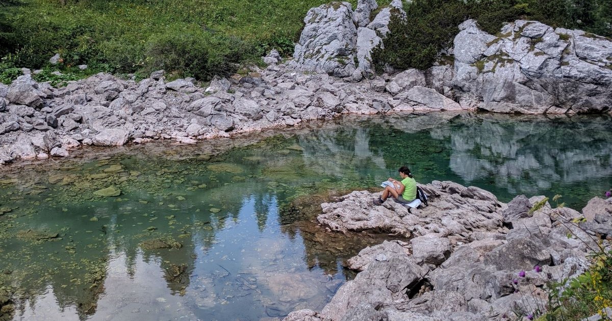 Via Alpina long-distance trail, Triglav national park, Uroš Ledinek
