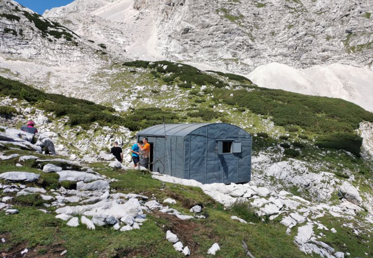 Škrlatica, queen of Julian ALps - bivouac IV - Uroš Ledinek