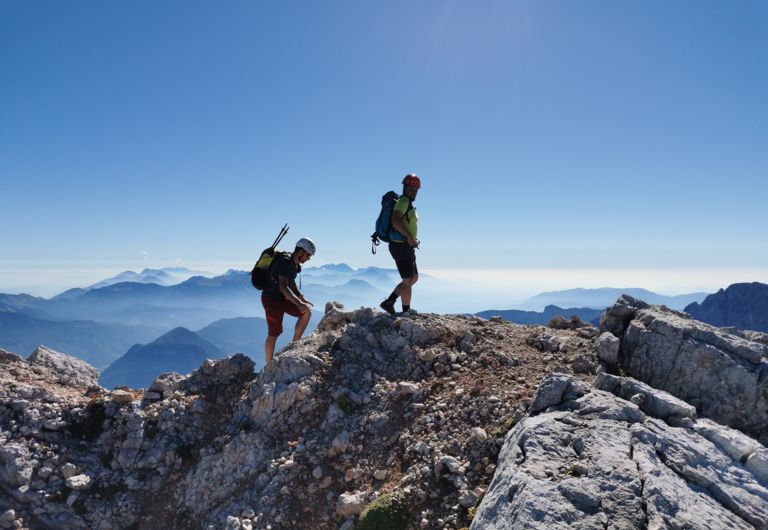 Škrlatica, queen of the Julian Alps - on the way to the top - Uroš Ledinek